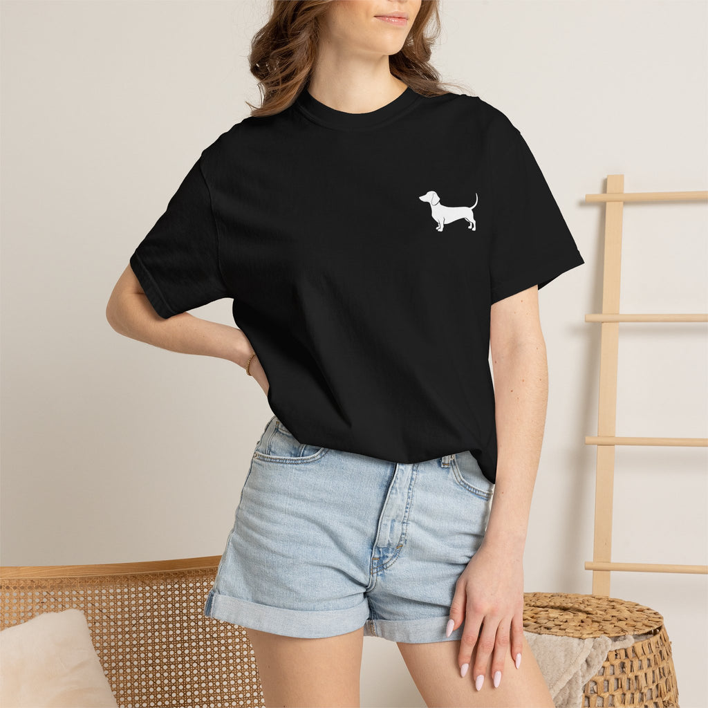 Dachshund T‑Shirt — "Easily Distracted by Wieners" Graphic Tee
