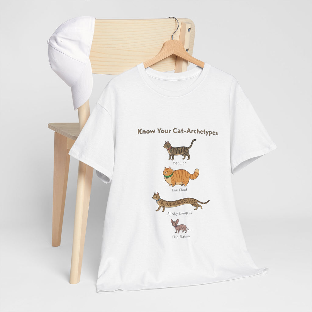 T-Shirt — "Know Your Cat" Chart Tee