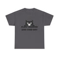 Grumpy Cat Face Fluff Around and Find Out Tee | Funny Cat Quote Shirt