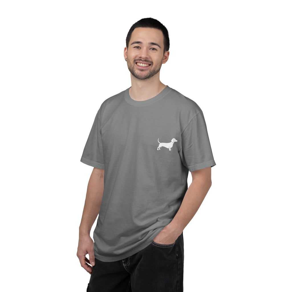 Easily Distracted by Wieners Dachshund T-Shirt | Funny Wiener Dog Tee