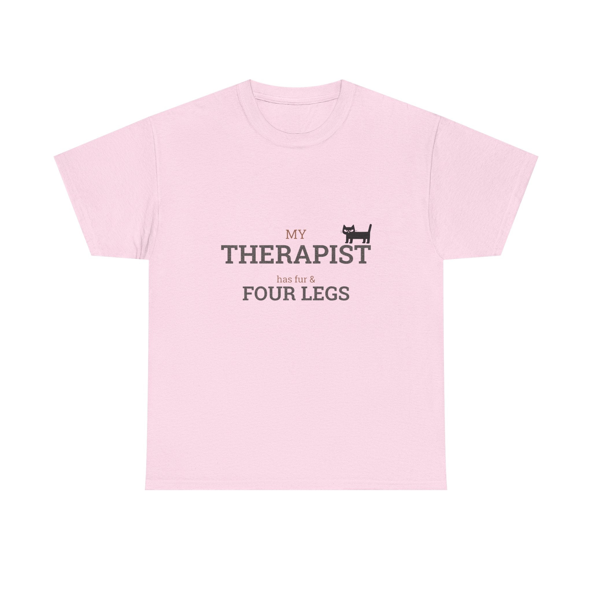 "My Therapist Has Four Legs" T-Shirt — Funny Dog Lover Tee