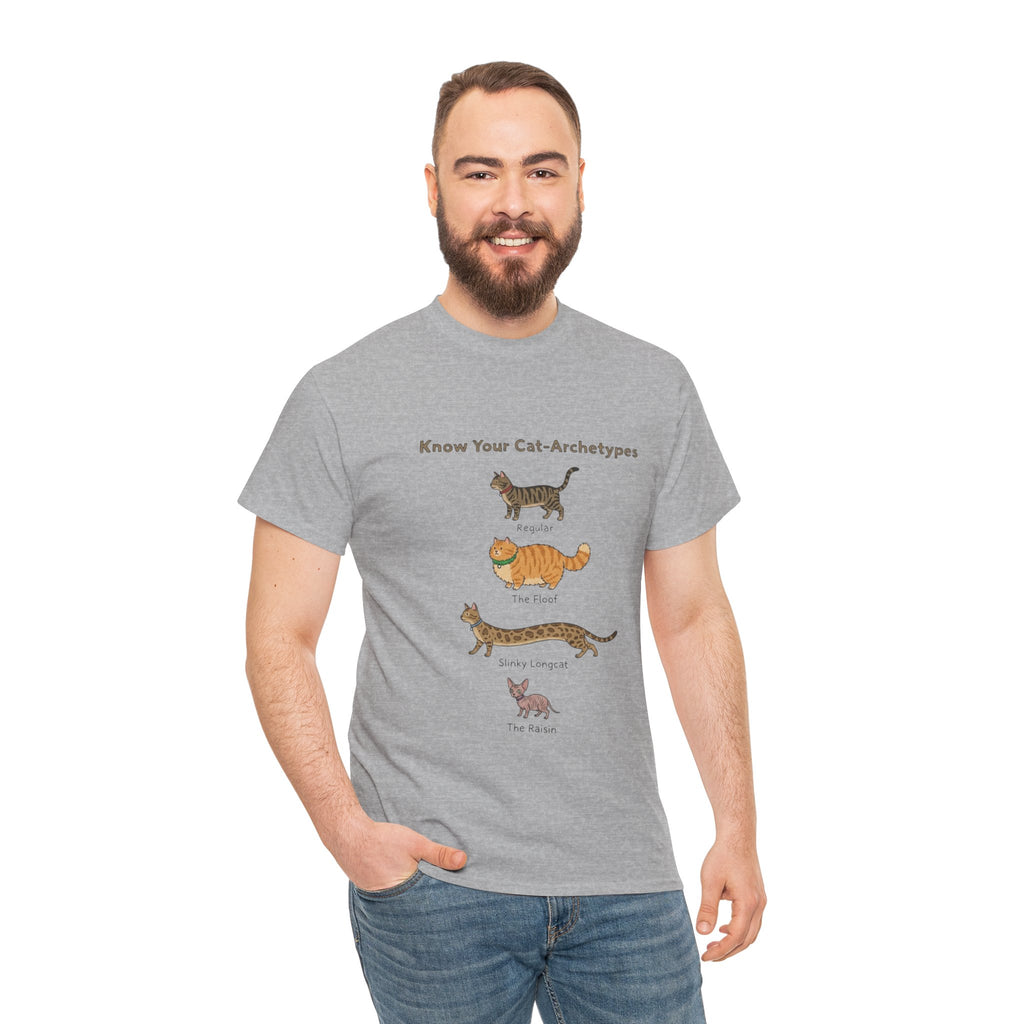 T-Shirt — "Know Your Cat" Chart Tee