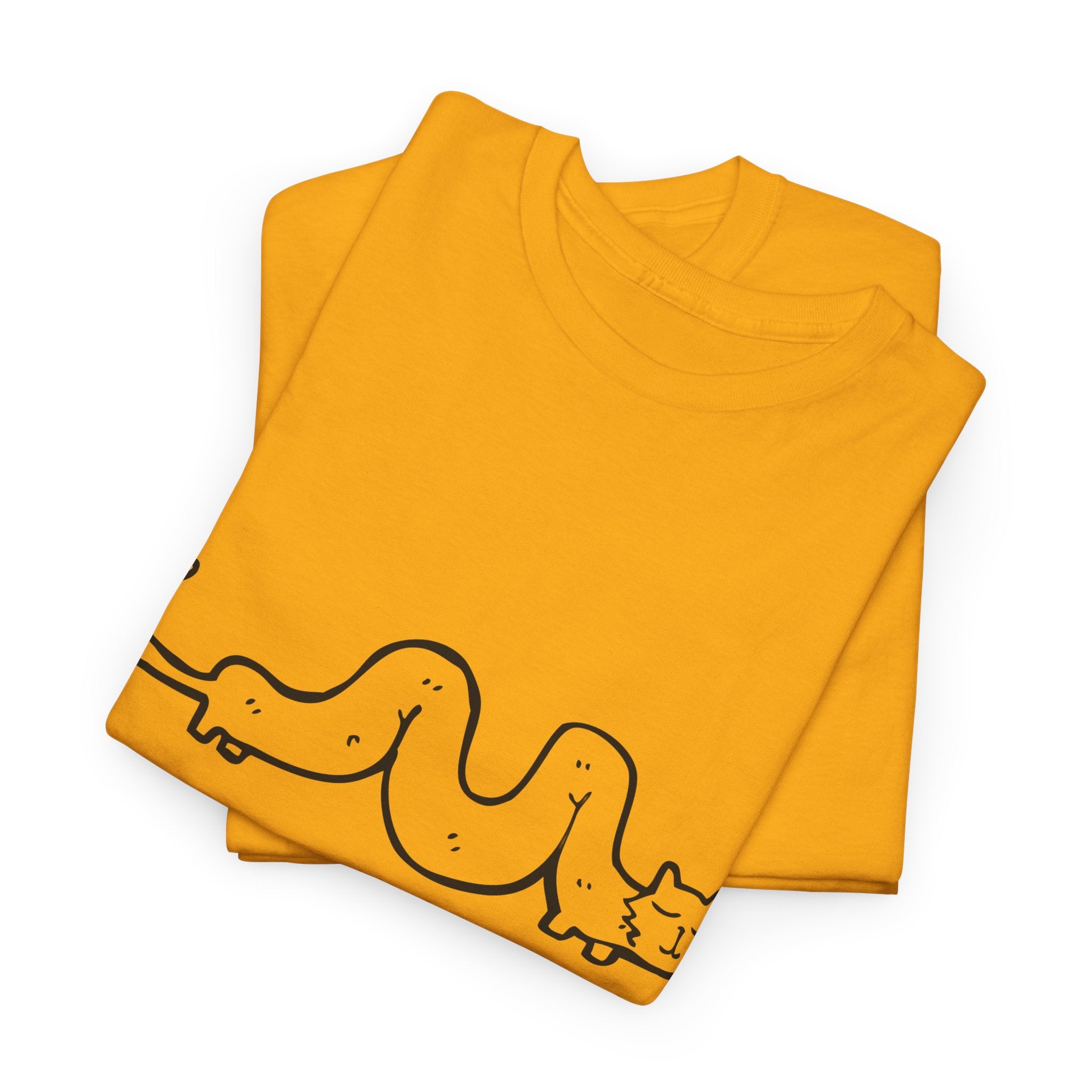 Long Day Cat T-Shirt — Cute Minimalist 'Long Day' Graphic Tee