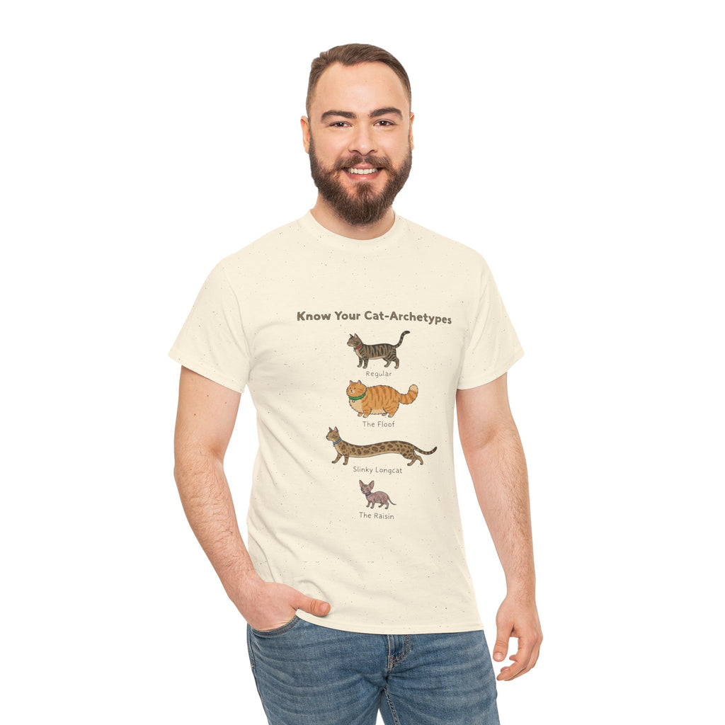 T-Shirt — "Know Your Cat" Chart Tee