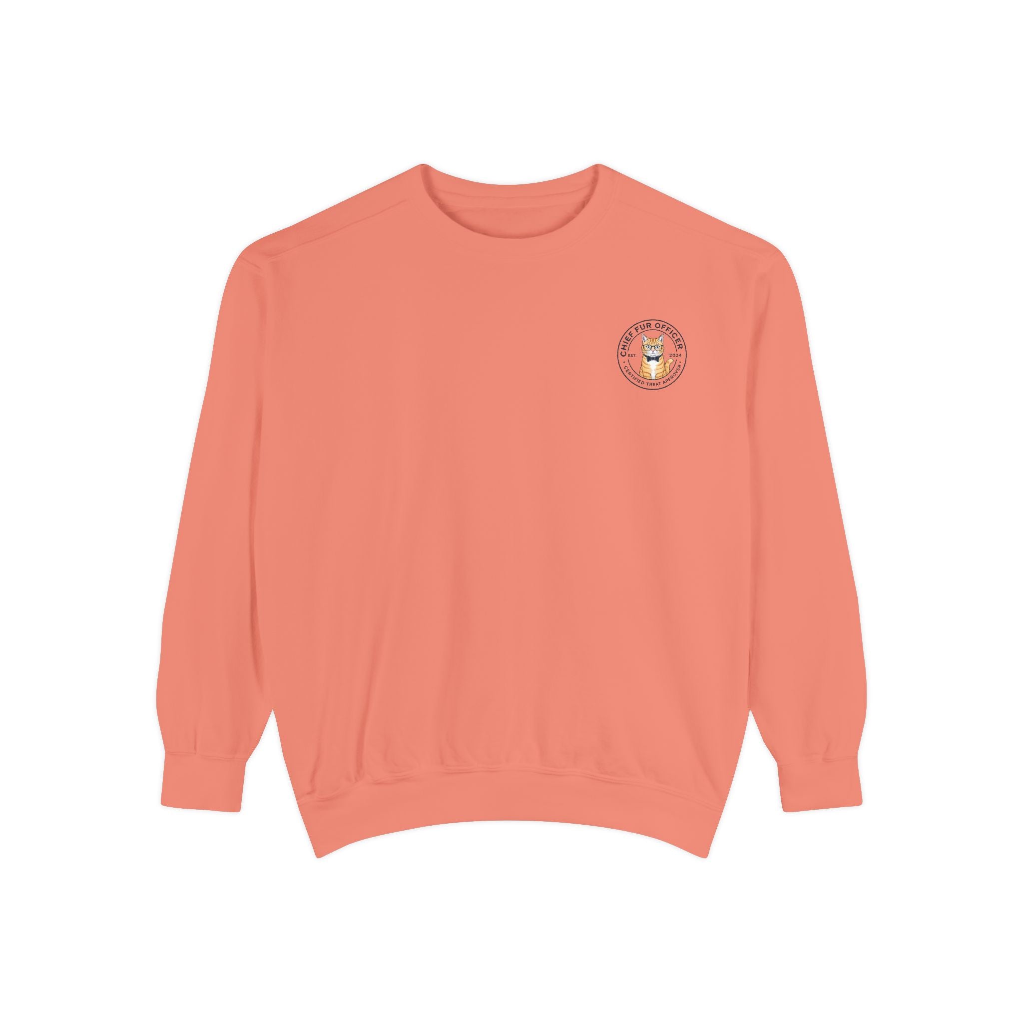 Stay Pawsitive Cat Crewneck Sweatshirt — Cute Cat Graphic ‘Stay Pawsitive’ Pullover