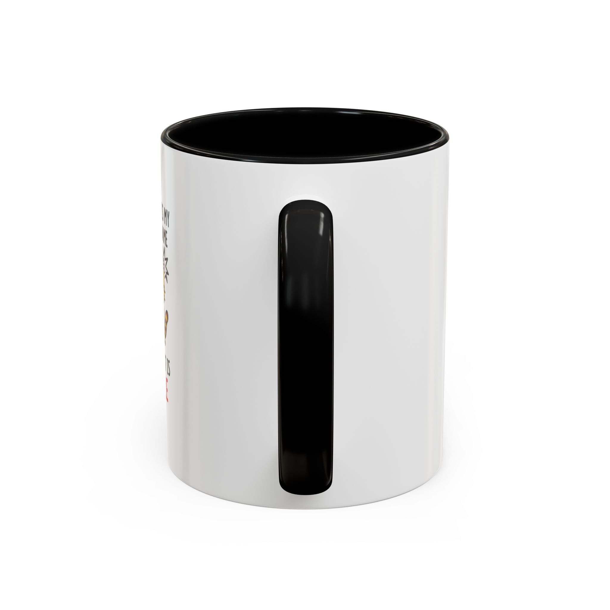 Coffee Mug — "Patience Is My Middle Name, The First Is Little" Cute Cat Coffee Cup
