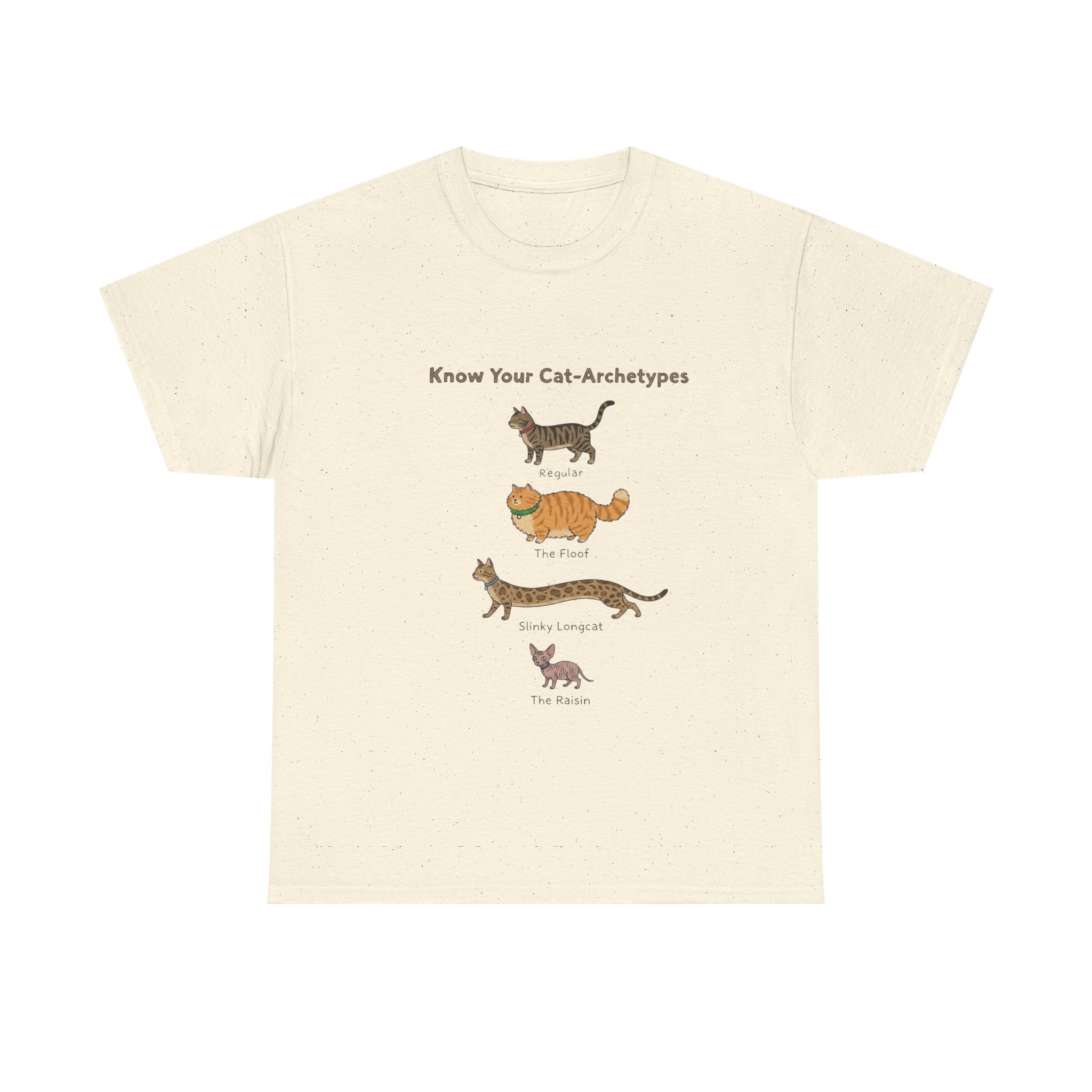 T-Shirt — "Know Your Cat" Chart Tee