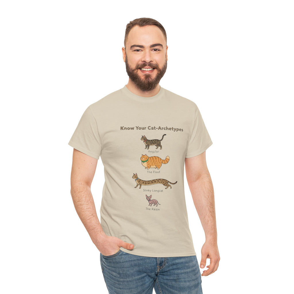 T-Shirt — "Know Your Cat" Chart Tee