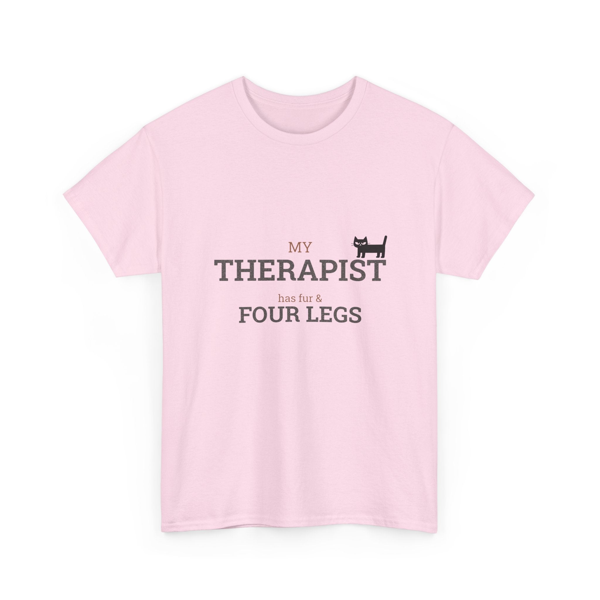 "My Therapist Has Four Legs" T-Shirt — Funny Dog Lover Tee