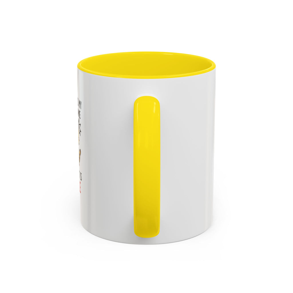 Coffee Mug — "Patience Is My Middle Name, The First Is Little" Cute Cat Coffee Cup