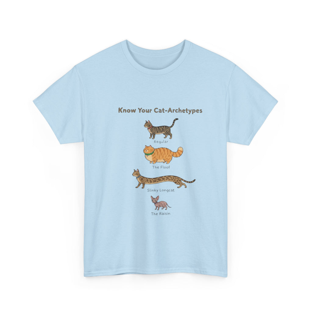 T-Shirt — "Know Your Cat" Chart Tee