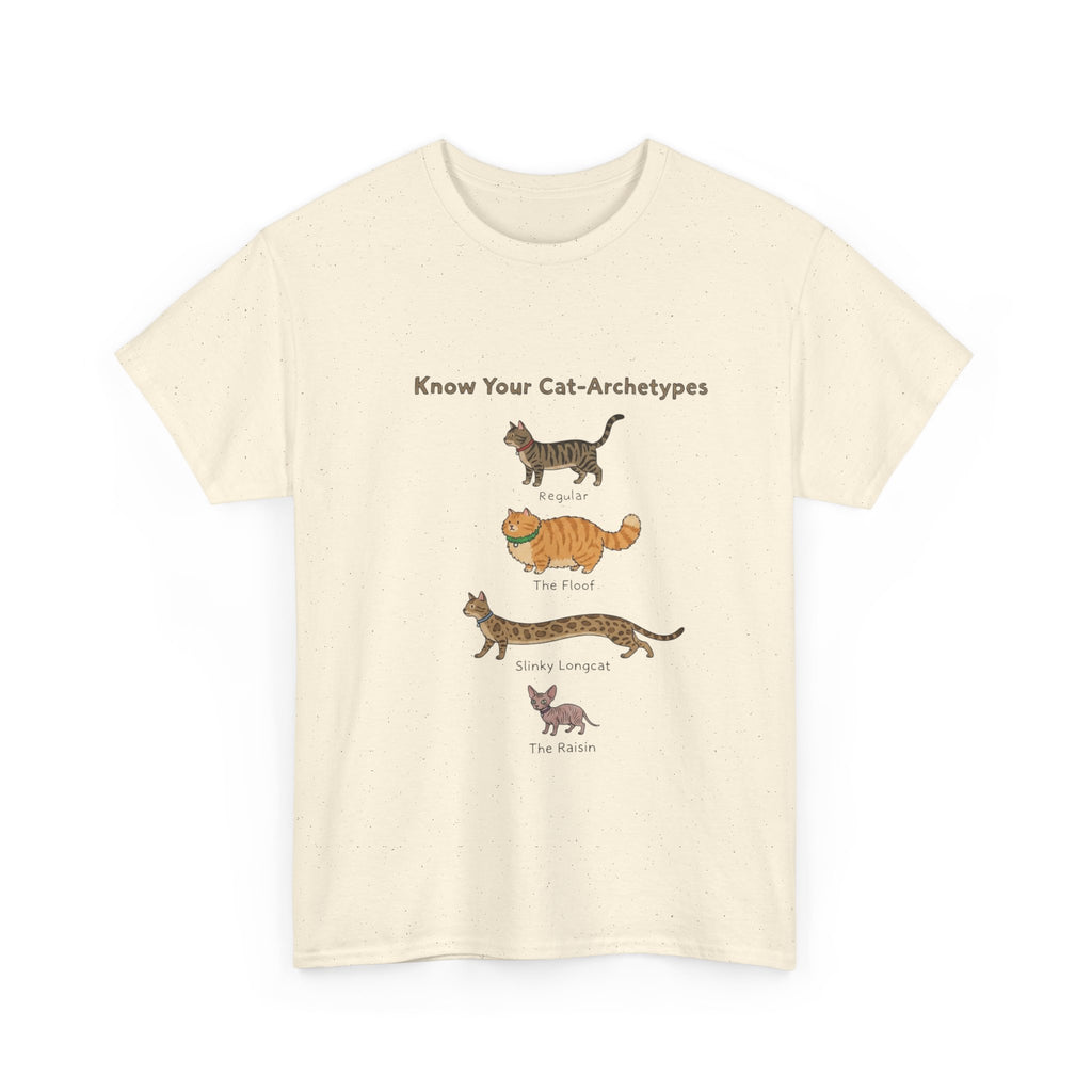 T-Shirt — "Know Your Cat" Chart Tee